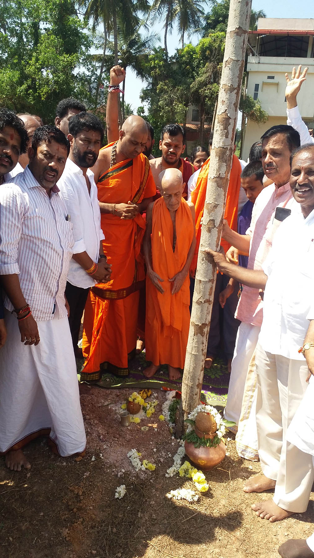 ಉಡುಪಿ: ಧರ್ಮಸಂಸದ್‌ಗೆ ಚಪ್ಪರ ಮುಹೂರ್ತ